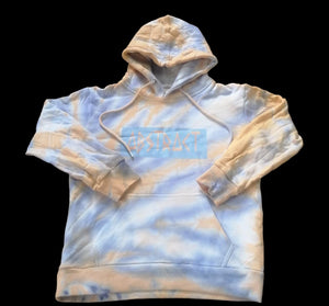 Youth OG Abstract Tie Dye Hoodie X-Small / Blue/Gold,Small / Blue/Gold,Medium / Blue/Gold,Large / Blue/Gold,XL / Blue/Gold Dark Gray
