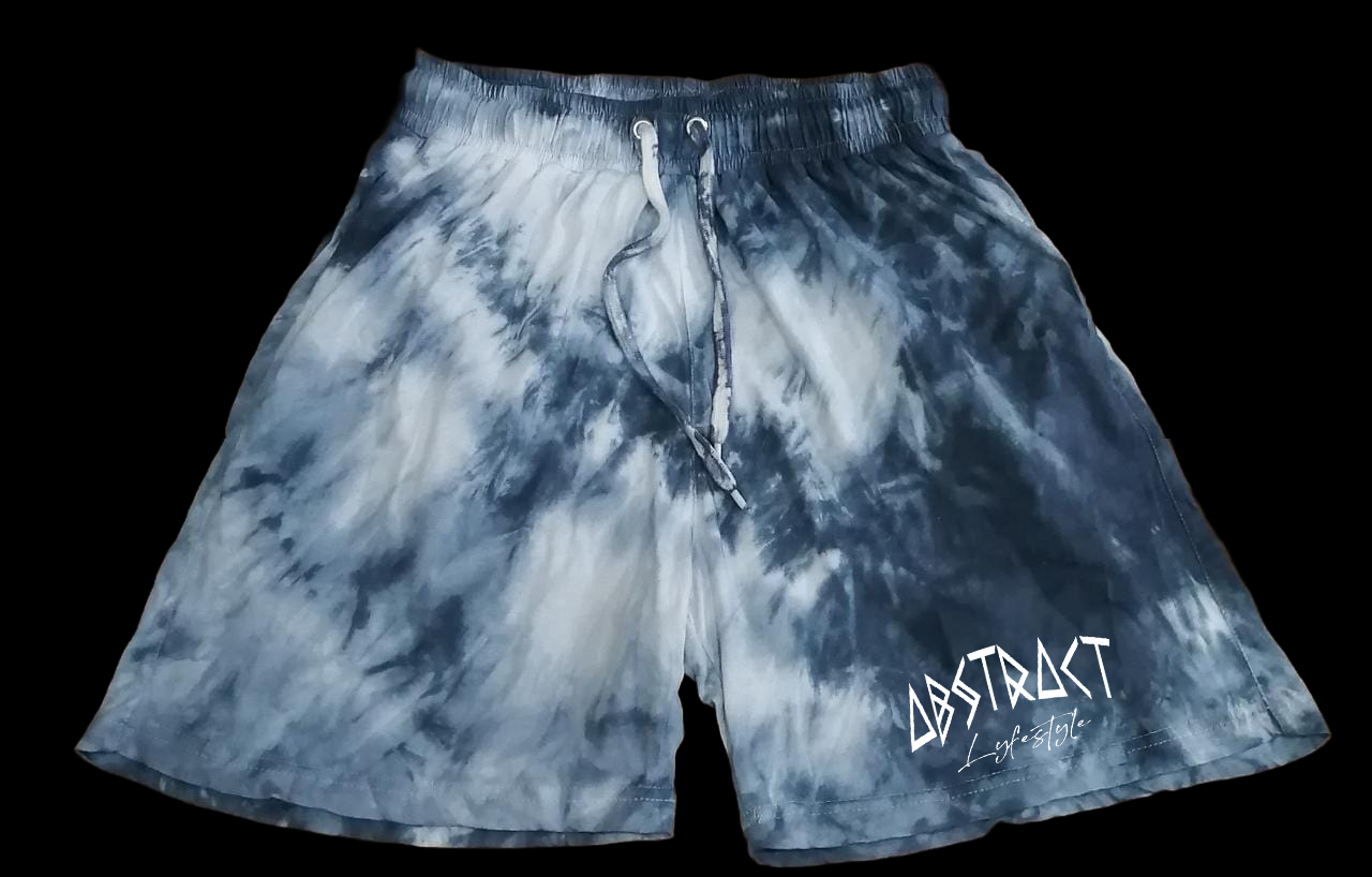 OG Tie Dye Shorts Apparel & Accessories Small / Greyscale,Medium / Greyscale,Large / Greyscale,XL / Greyscale,2XL / Greyscale,3XL / Greyscale Black