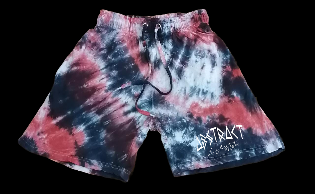 OG Tie Dye Shorts Apparel & Accessories Small / Red,Medium / Red,Large / Red,XL / Red,2XL / Red,3XL / Red Black