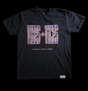 Vibes and Vices Vintage Style tshirts s / black,m / black,l / black,xl / black,xxl / black,xxxl / black Black