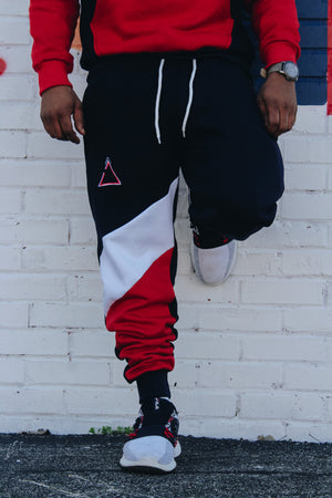 Big block joggers - Abstract-Lyfestyle