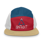 Open Delta Hat Hats White/Red/Blue / One Size Gray